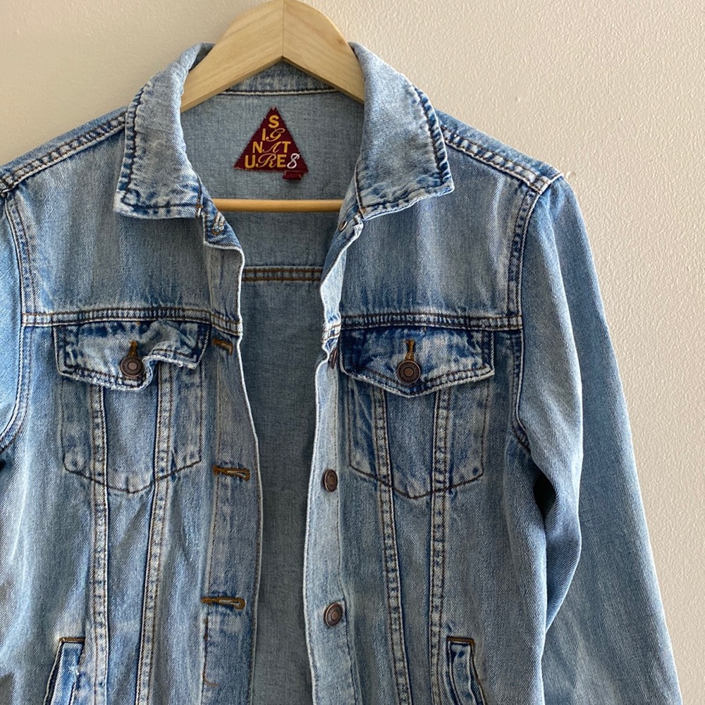 Medium Wash Jean Jacket - Picture 2 of 3